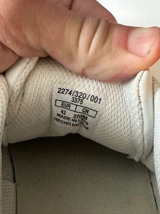 Zapatillas elegantes Zara Blancas Talla 42eu