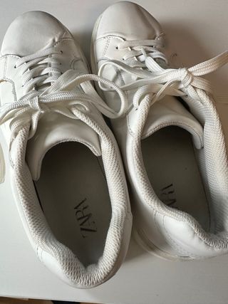 Zapatillas elegantes Zara Blancas Talla 42eu