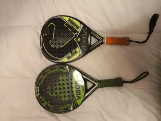 Palas de pádel Vibor-A Black Mamba y Bamboo