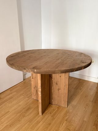 Mesa comedor madera rústica