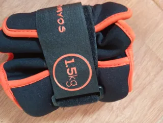 Tobilleras y Muñequeras 1.5kg DOMYOS