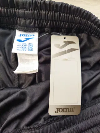 Pantaloncino sportivo Joma nero