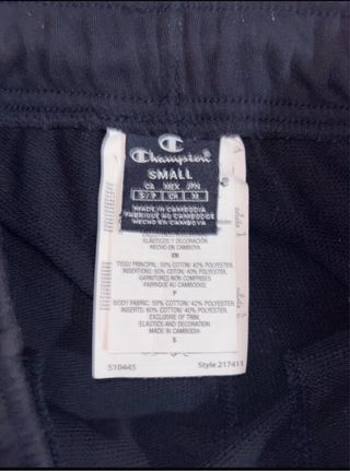 Pantalón de chándal Champion azul marino