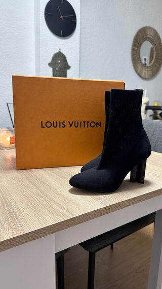 Botines Louis Vuitton Negros y Marrones