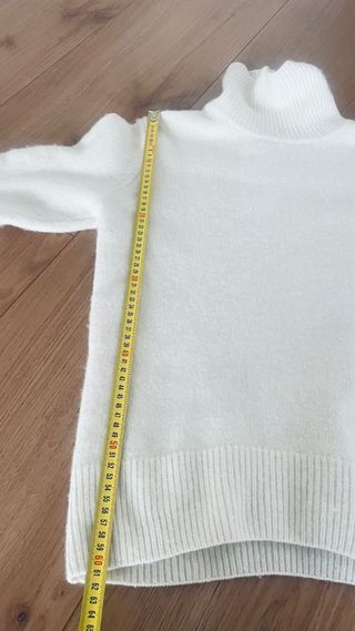 Jersey cuello alto Scalpers Talla L Crema