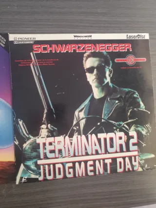 Películas Laserdisc Disney y Terminator 2