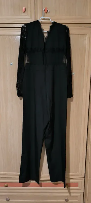 Mono fiesta encaje negro