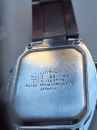 Reloj Casio Data Bank DB-101 Vintage