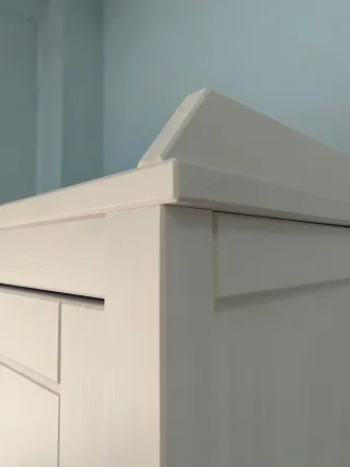 Armario SUNDVIK blanco madera