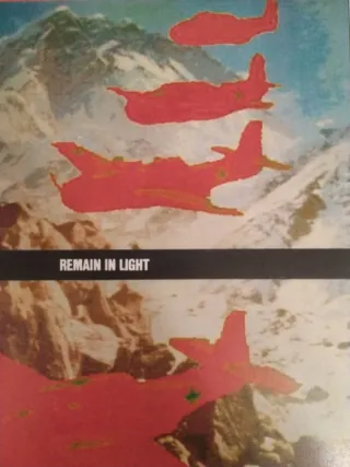 Póster Talking Heads Remain In Light