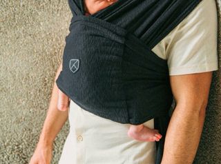 Fular portabebés Koala Babycare negro