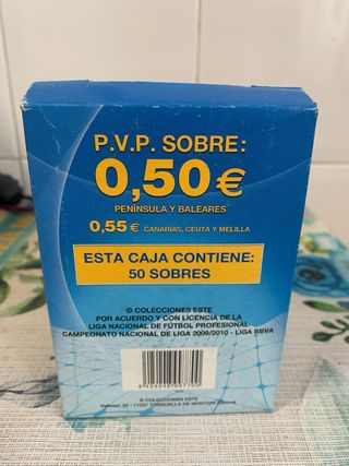 Liga Este 09/10. Caja vacia