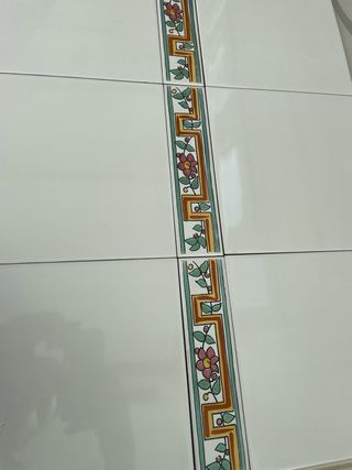 Azulejos antiguos decorativos florales