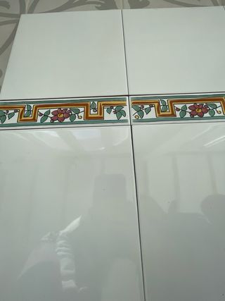 Azulejos antiguos decorativos florales