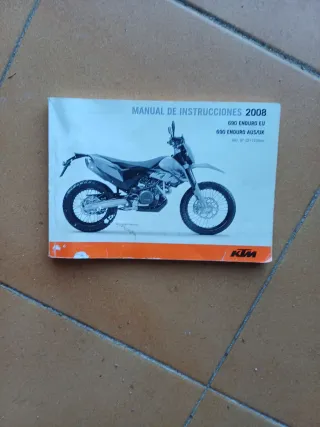 Manual KTM 690 Enduro 2008