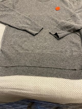 Jersey gris Loreak Mendian mujer