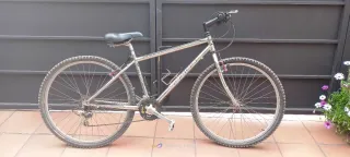 Bicicleta de montaña con marchas