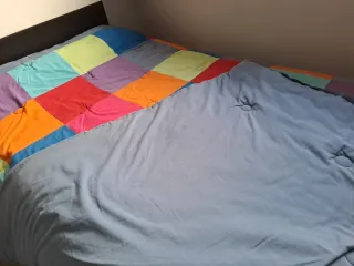 Edredón infantil multicolor 2,23x2,23