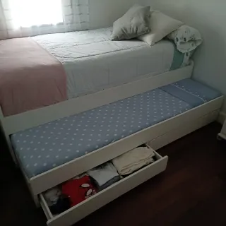 Cama nido Ikea con cajones la venta es sin colchón