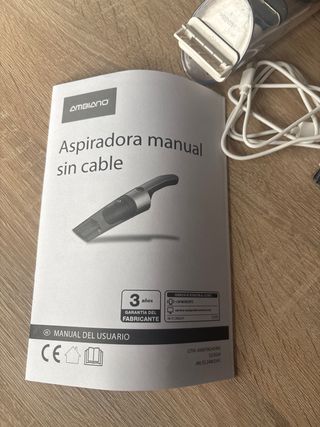 Aspiradora Manual Sin Cable nueva a estrenar