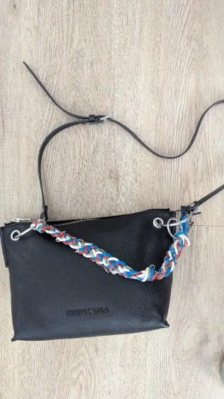 Bolso Bimba y Lola Piel Negro Multicolor