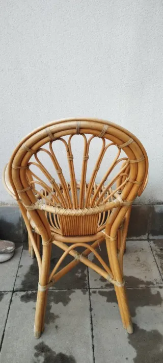 Silla Ratán Vintage