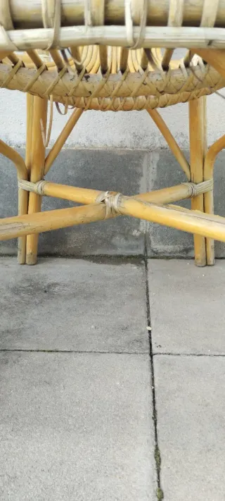 Silla Ratán Vintage