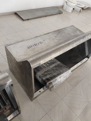 Campana extractora industrial completa