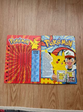 Álbum Cromos Pokémon Merlin Collections