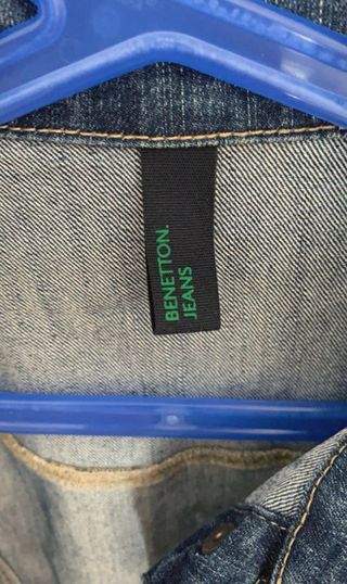 Chaqueta Vaquera Benetton Azul