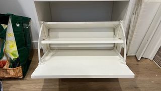 Zapatero blanco Bissa