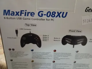 Controlador Genius MaxFire G-08XU USB
