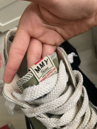 Maison Mihara Yasuhiro Zapatillas Verdes