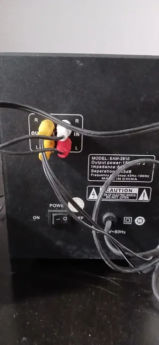 Altavoces Ebox Negros