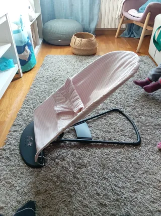 Hamaca BabyBjörn rosa rayas