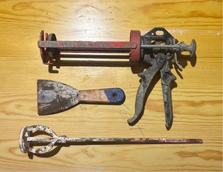 Kit Herramientas: Pistola, Espátula y Mezclador