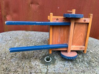 Carro decorativo madera