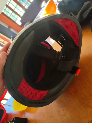 Casco LS2 FD353 Rapid Mini Negro/Rojo