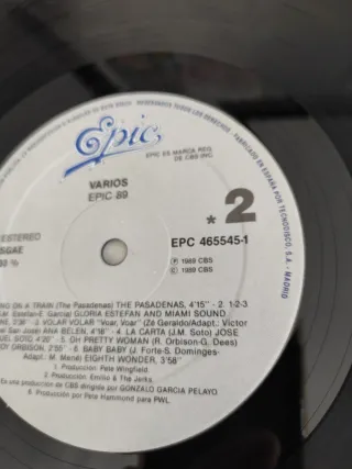 Vinilo LP Epic 89 - Varios Artistas