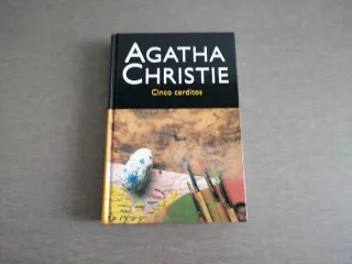 Lote de 6 libros de Agatha Christie.