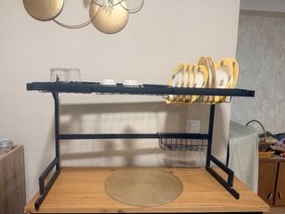 Escurridor de platos de 2 niveles