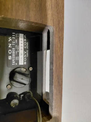 Magnetófono Sony TC355