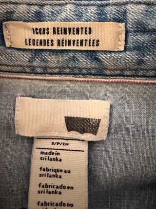 Camisa vaquera Levi's icónica