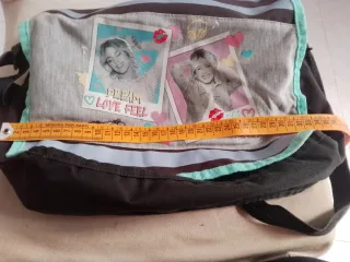 Borsa Violetta con foto e scritte