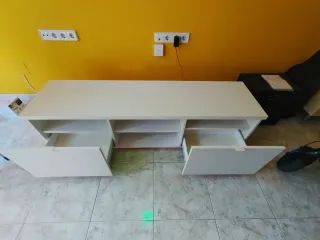 Mueble TV Blanco BYÅS Ikea