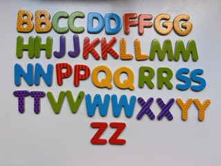 Letras Mayúsculas Imantadas