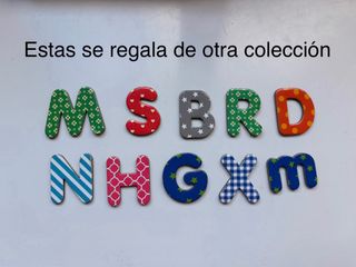 Letras Mayúsculas Imantadas