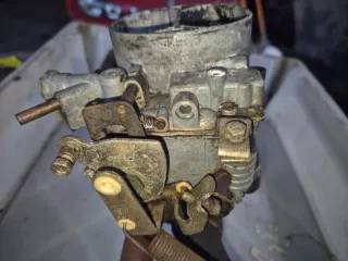 Carburador y colector Citroen 2CV