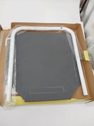 LSAIFATER Hamaca de Ventana para Gatos 360 ° y Soporte Inferior de Seguridad de Hierro Perca de Ventana para Gato, Asiento de Ve