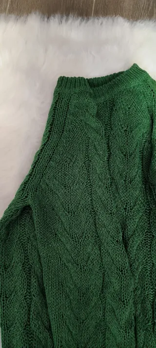 Jersey Massimo Dutti Verde Talla L